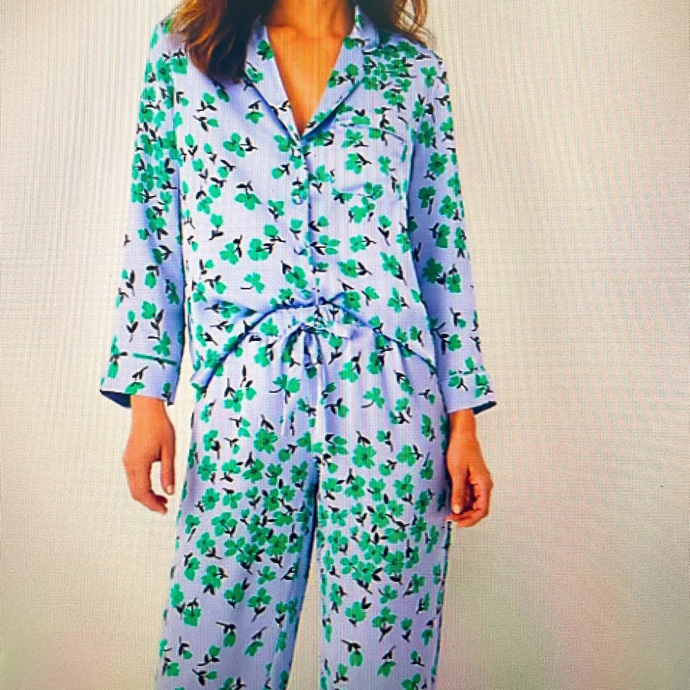Floral Ann Taylor pajamas NWT size xs